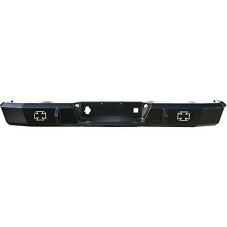 IRON CROSS 2006 Silverado, Sierra 1500 Heavy Duty Series Full Width Rear Hd Bumper, Black IRO21-515-99